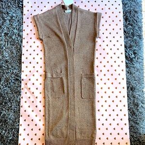 Brunello Cucinelli Sleevless Cardigan With Lurex